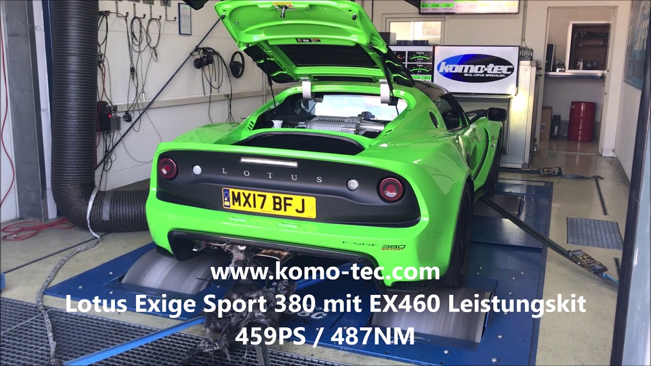 Komo Tec Lotus Exige Sport 380 mit EX460 Kit