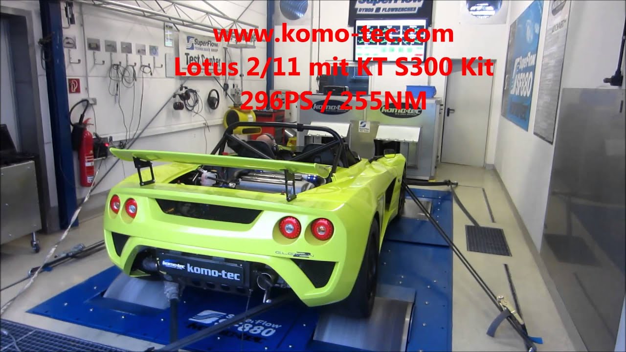 Komo-Tec Fahrzeugauslieferung Lotus 2 Eleven mit S300 Kit