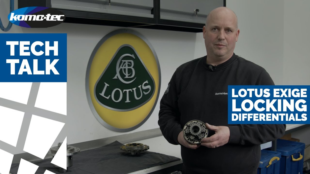 #KomoTechTalk - LSD Limited Slip differentials for Lotus Exige