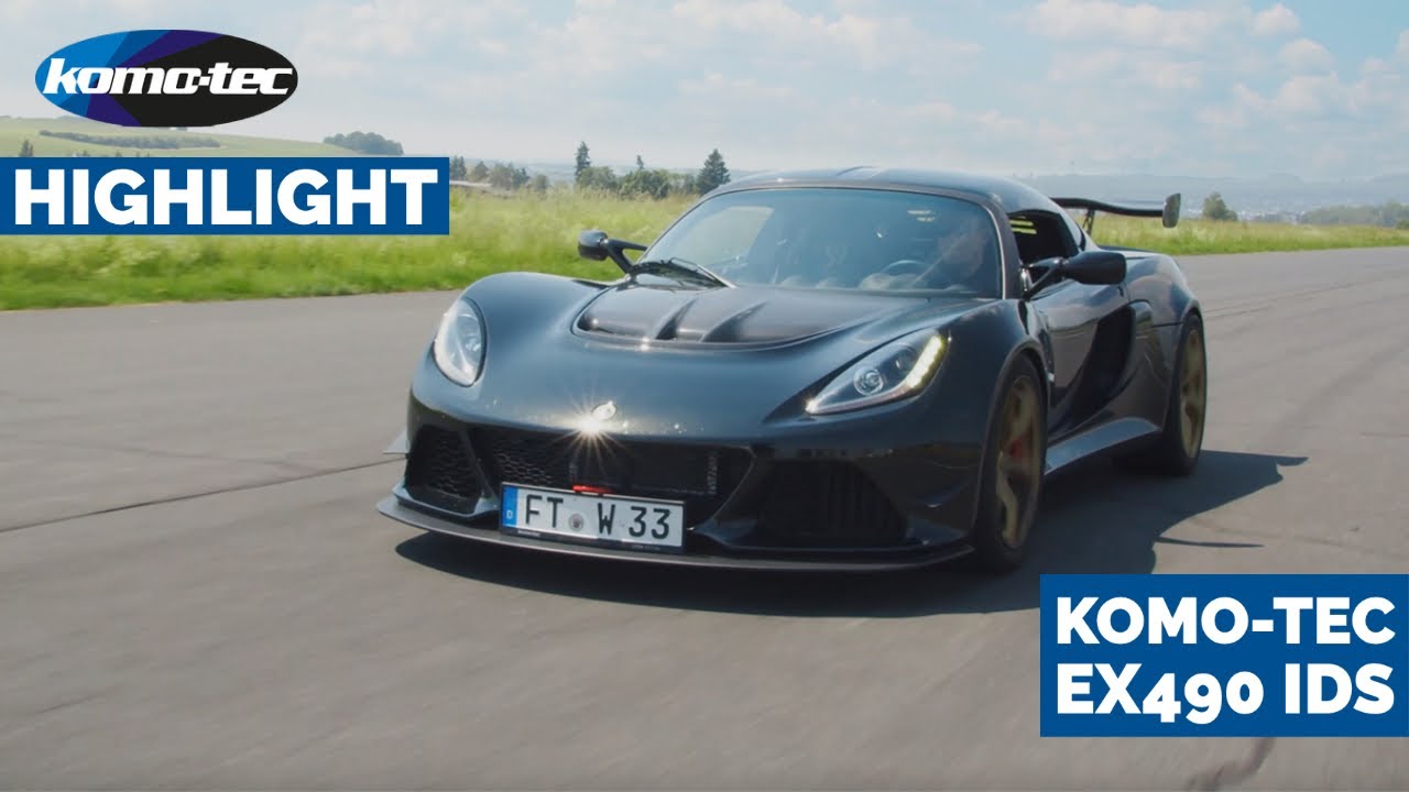 Komo-Tec IDS for Exige V6 in action