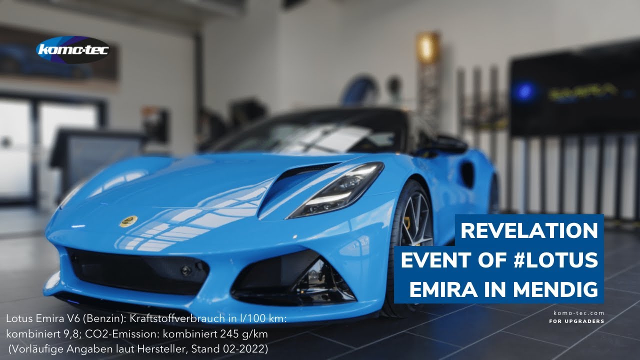 Revelation Event of #Lotus EMIRA in Mendig!