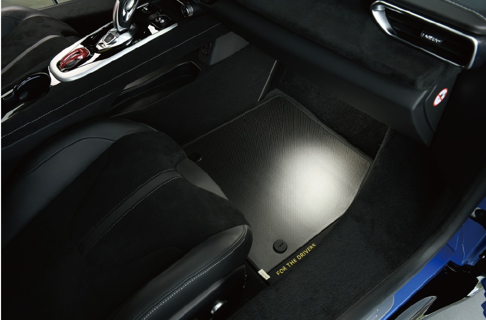 Emira Carbon-Fußmatten