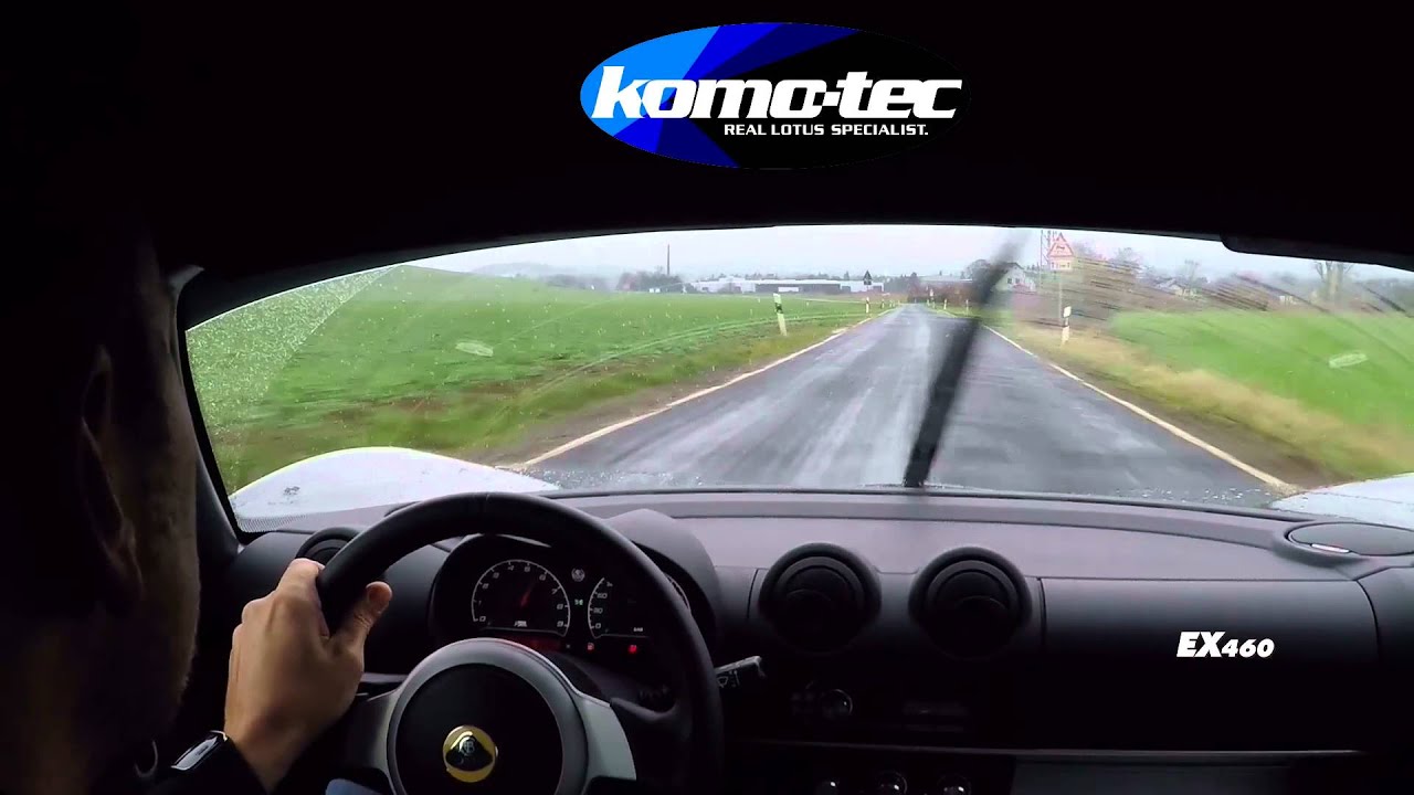 Komo-Tec Exige S V6 EX460 Open Road Test Run